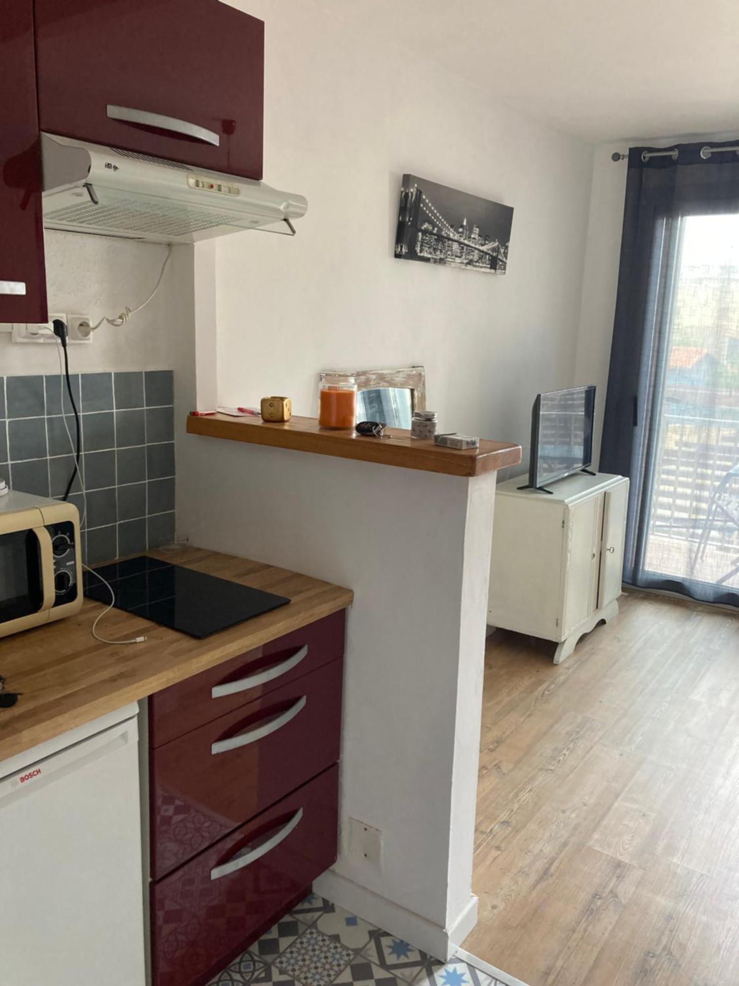 Superbe Studio A Canet En Roussillon Proche De La Plage Eksteriør bilde